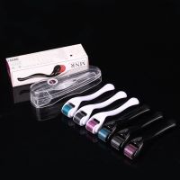 540 Titanium Microneedle Dermaroller Micro Needle Skin Roller 0.2-3mm 