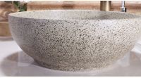 Jingdezhen Gucheng European Style Handmade High-end Classical Bathroom Round Ceramic Vessel Sink Art Basin