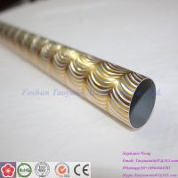 100% inspection aluminum square tube and round pipe profile