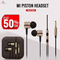 Buy Piston 2 Universal In-Ear Headphones with mic for Mi and All SmartPhones Tablets ( Gold)| Fingoshop.com