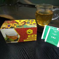 Slimming box organic sachet black tea teabag
