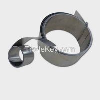 Non-magnetic stainless steel Strip for Button or zipper or fastener 0.