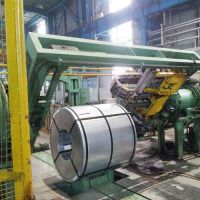 Coil Through Eye Strapping Automatic Seal Steel Bundling Equipment for Non Ferrous Metal Plants