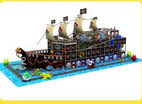 Commercial grade kids outdoor pirate ship pirate ship,indoor playground for sale