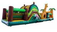 Inflatable Giraffe Obstacle Course