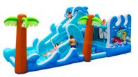 Inflatable Slide And Obstacle Combo