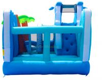 Inflatable Slide And Obstacle Combo
