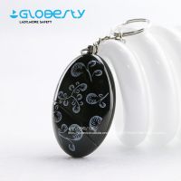 Portable 120db Siren Personal Alarm Keychain Anti Rape Security Gadget For Women, Elderly