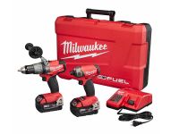 Power tools for sale and Cheap drills Milwaukee 2899-22 M18 FUEL Hammer Drill and 1/4&quot; Hex SURGE