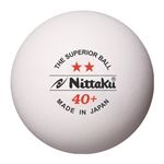 NITTAKU 2-STAR SUPERIOR POLY BALLS - PACK OF 12