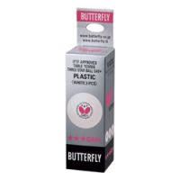 BUTTERFLY 3-STAR BALL G40+ - PACK OF 3