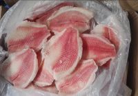 Frozen black Tilapia fillet