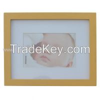 Flat-Face Simple Wooden Photo Frame