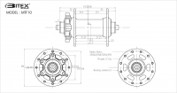 MTF10 - Mountain Bike Hub