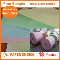 Hot sales NCR paper BLUE IMAGE 50GSM/55GSM SIZE 24X34 INCHES