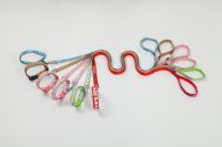 Embroidery Ribbon Harness + Leash