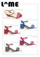 Fashion Ladies Sandals with suede