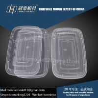 disposable thin wall lunch box mould