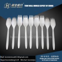 plastic spoon and fork mould