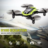 K100 Equator 0.3mp Camera Wifi Fpv Foldable Drone Altitude Hold G-sensor App Control Quadcopter