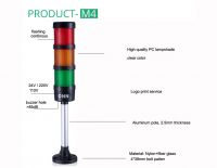 ONN-M4 Multi-color Working Light Alarm Type LED Singal Tower