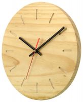 Craftel Pine wood wall clock