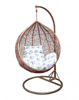 Home Use Garden Outdoor Wicker Relaxed Swing Nest Hanging Pod Rattan Egg Chair