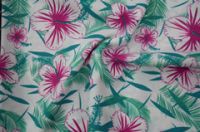 nylon/spandex leaf shape printed fabric used for swimsuit