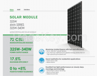 Hot sale 325W 340W Mono Solar Module 72 cells