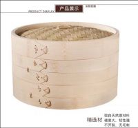 Supply of imported steamer factory direct quality assurance pure hand fine reinforcement bamboo steamer