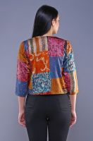 Vintage Silk Kantha Jacket