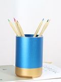 Metal Cup Pen Holder/makeup Brush Holder, Multi Purpose, Durable And Simple Design Pen Container For Home School Office Desk On Sales