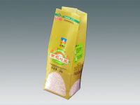 Rice vacuum packaging side gusset pouch