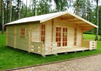 RUSSIAN DRY TIMBER GARDEN CABINS (PRE-FABRICATED SETS OF LOG BUILDING UNITS) from RUSSIA (export)