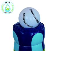 RUNSEN Inflatable Toys Baseball Boxing Tumbler Stand Up Punching Bag Outdoor Fun Sport Action Training inflatable Toys 