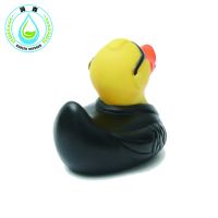 RUNSEN in black Rubber Duck Duckie Baby Shower Water toys for baby kids children Birthday Favors Gift toy Inflatable toys