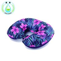 RUNSEN U Shaped Inflatable Travelling Pillow Ultra-light Leakproof Valve Portable Small Neck Protect Headrest inflatable pillow