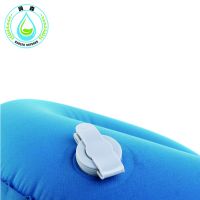 RUNSEN Portable U Shape  Pillow Sleeping Gear Travel Inflatable Cushion Soft Neck Protective Head Rest Plane Inflatable  Pillow 
