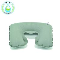 RUNSEN  U-shape neck pillow travel rest outdoor portable folding air inflatable pillow airplane travel  Air Inflatable pillow