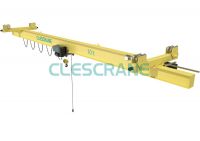 Clescrane electric single girder light suspension bridge crane made in china