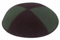 Two Tone Suede kippah