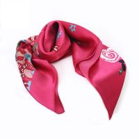 HAZUYUN Brand Wholesale Custom China Silk Scarf for Woman