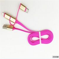 Type C 3 in 1 Multi USB Cable, Type C Cable with Fast Charging