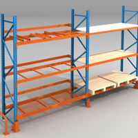 High Quality Medium Duty Warehouse Long Span Steel Shelving Rack