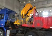 Low Cost Pick Up Mobil Knuckle Boom Truck Mounted Hydraulic Crane Loader