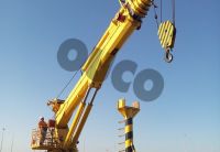 Long Range Telescopic Boom Marine Crane Pedestal Crane