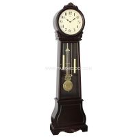 High quality wooden grandfather floor pendulum stand clock