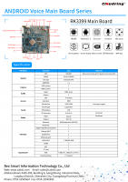 RK3399 HIGH performance Android AI Main Board for service Robot
