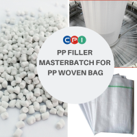 PP filler masterbatch with 70-80%CACO3 for PP woven bag, PP injection