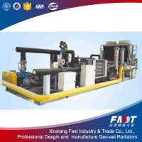 Professional produce cooling system for marsh gas engine and generator set
